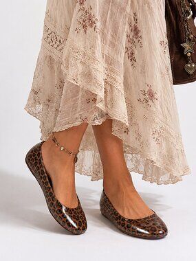 BOC Leopard Ballet Flats Size 7